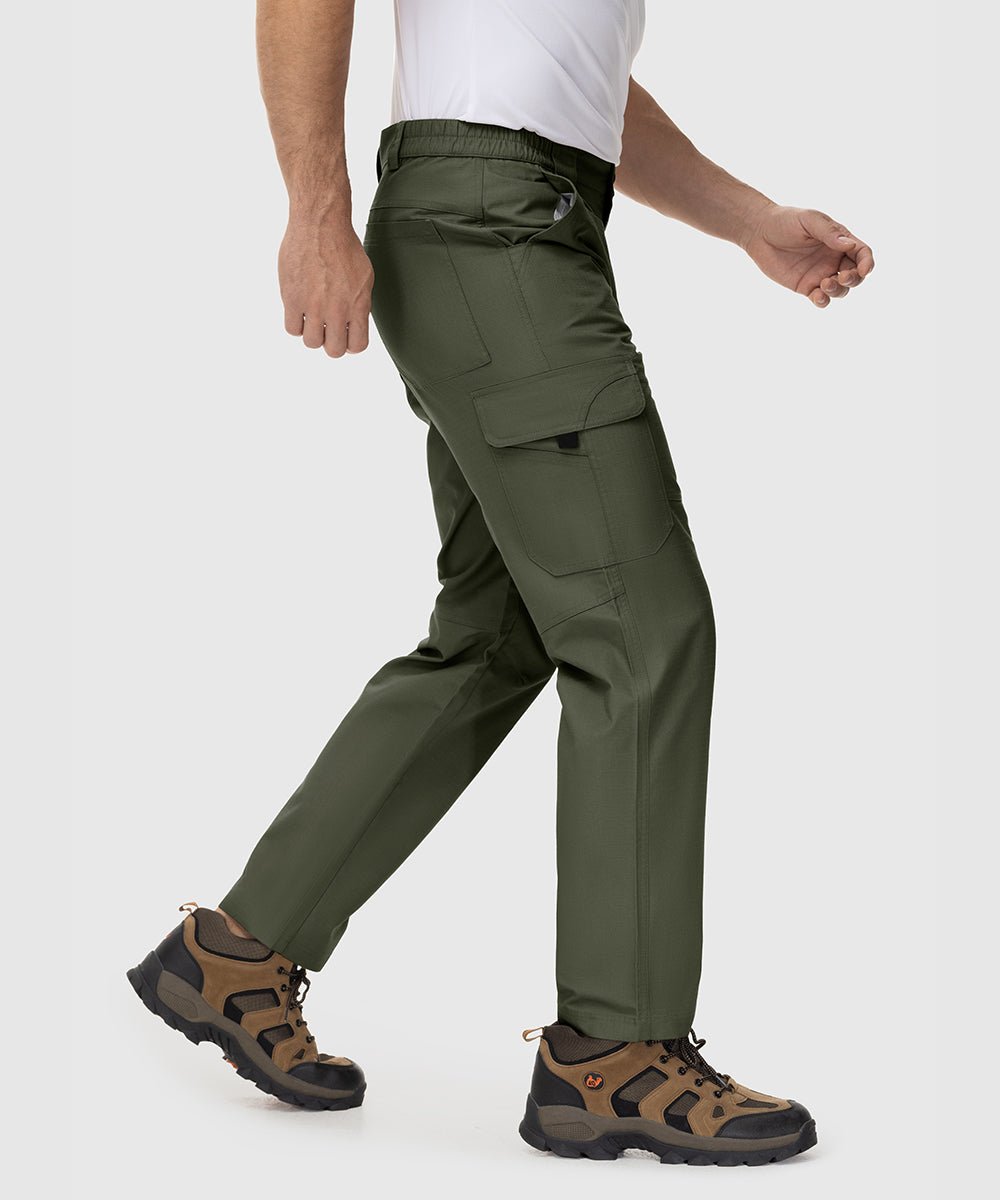 Men's Rip Stop Cargo Work Tactical Pants - TBMPOY