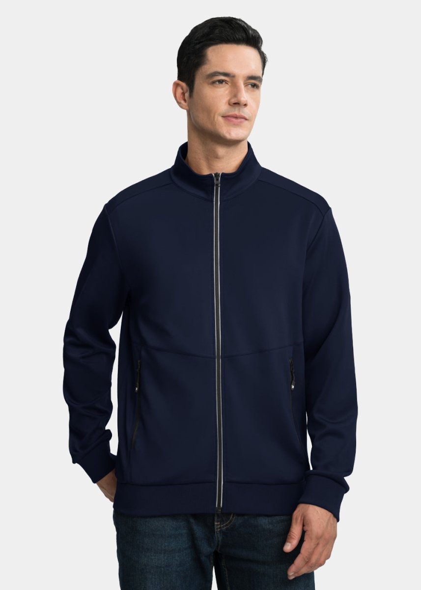 Men's Full Zip Elastic Sports Jacket - TBMPOY