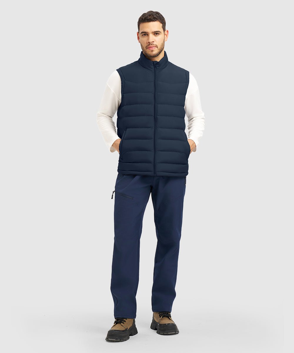 Men's Lightweight Puffer Quilted Sleeveless Jacket - TBMPOY