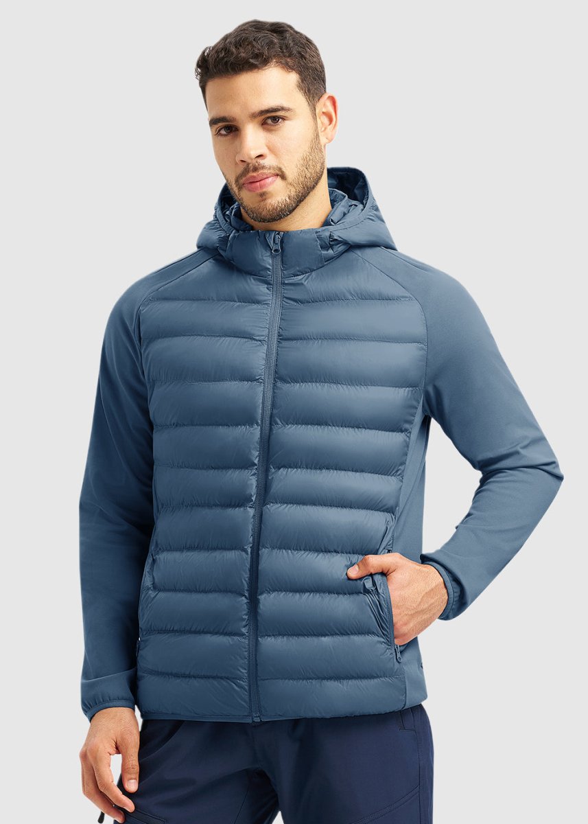 Men's Versatile Water - Repellent Hooded Puffer Coat - TBMPOY