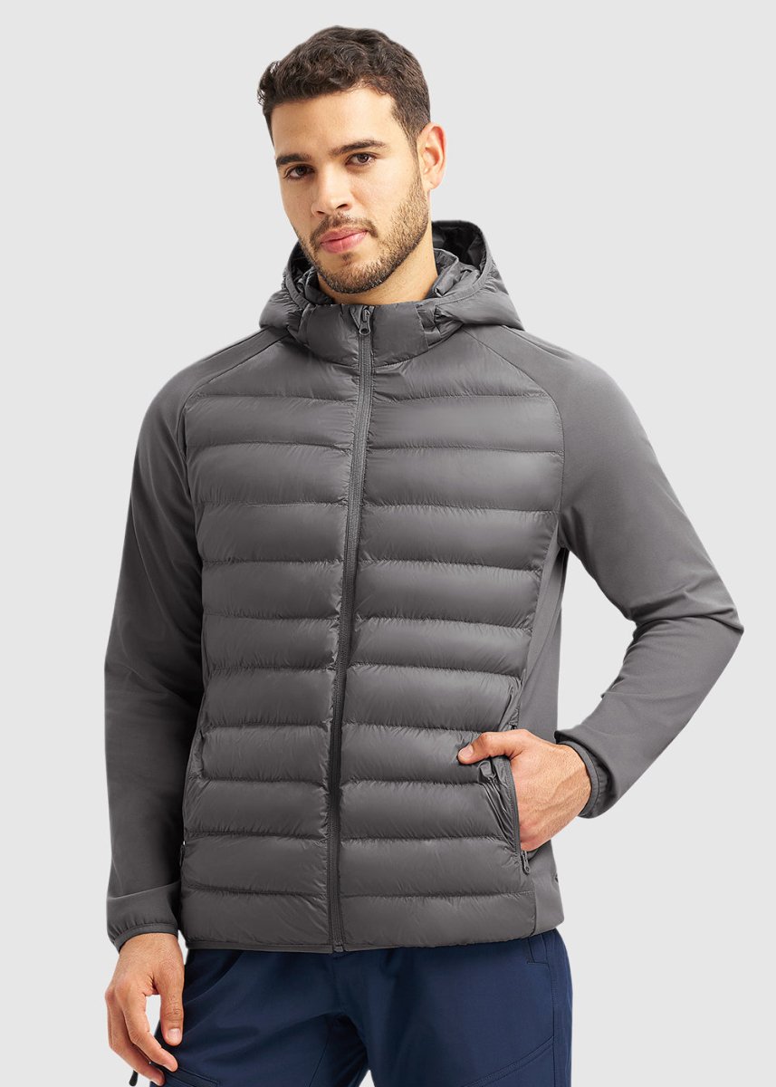 Men's Versatile Water - Repellent Hooded Puffer Coat - TBMPOY