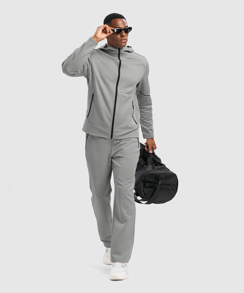 Men's Fleece - Lined Full - Zip Front Training Set - TBMPOY