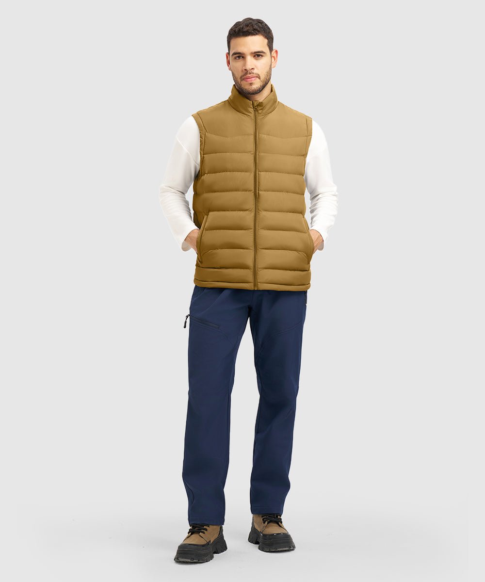 Men's Lightweight Puffer Quilted Sleeveless Jacket - TBMPOY