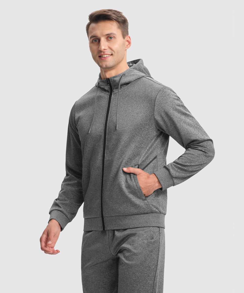 Men's Performance Full Zip Lounge Sets - TBMPOY