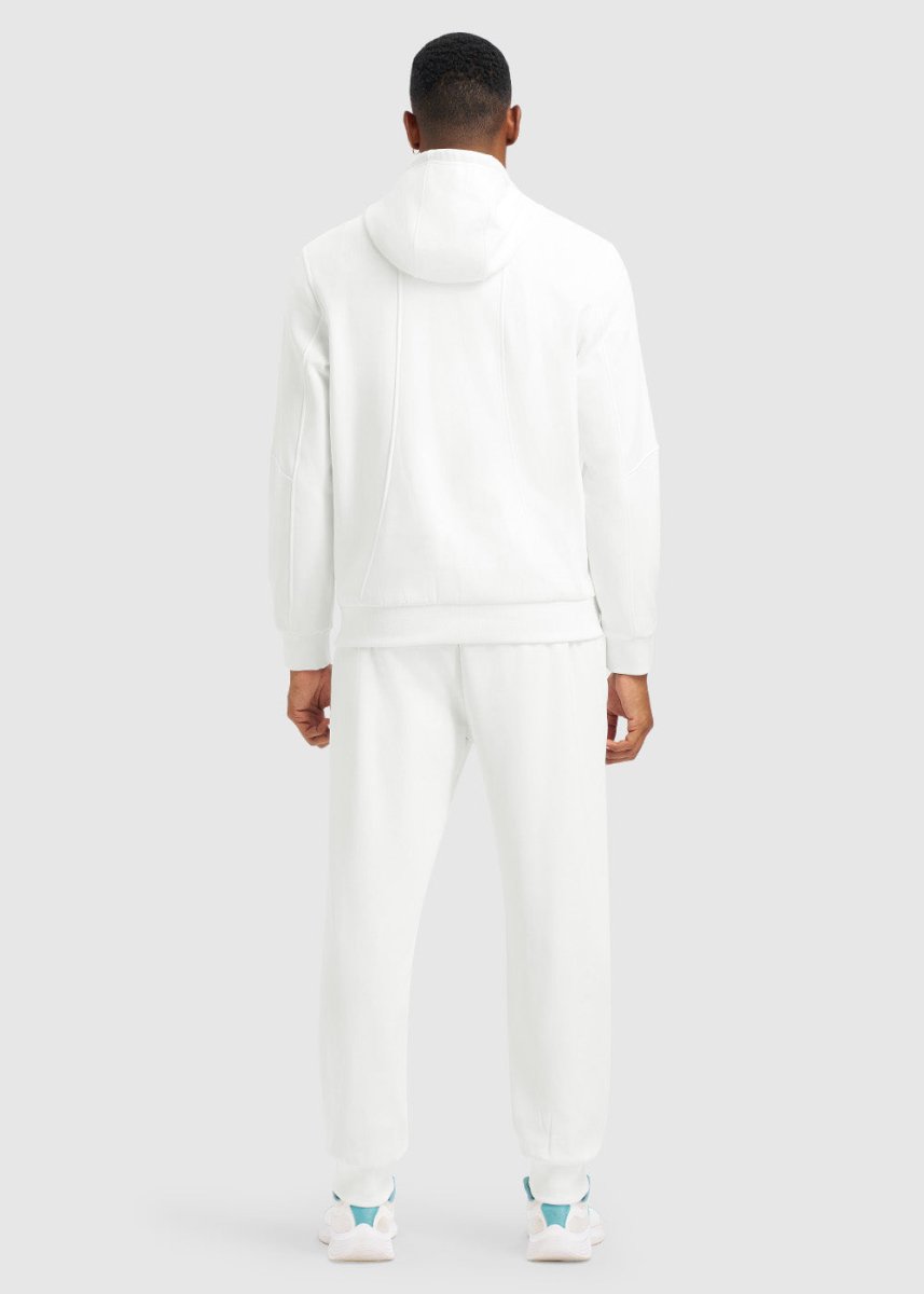 Men's Jogging Workout Gym Warm Up Suits With Hood - TBMPOY