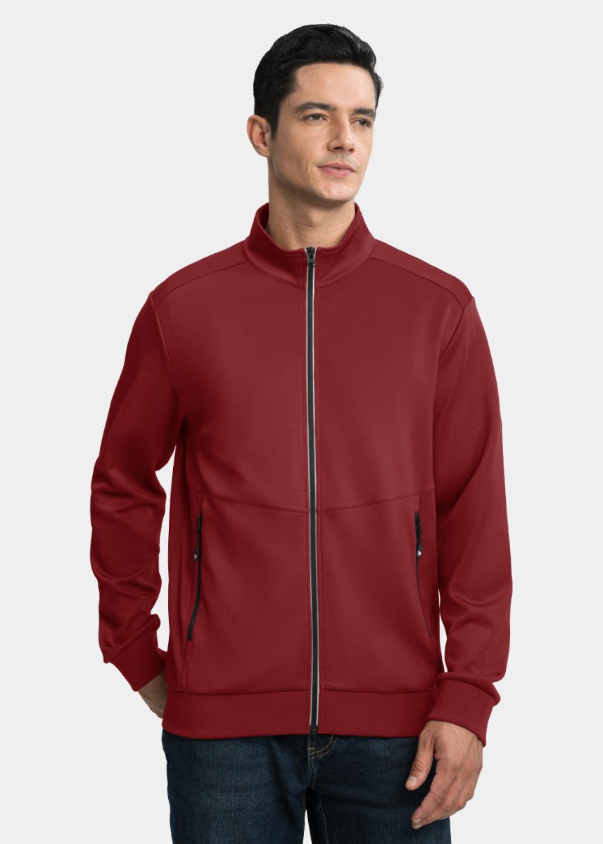 Men's Full Zip Elastic Sports Jacket - TBMPOY