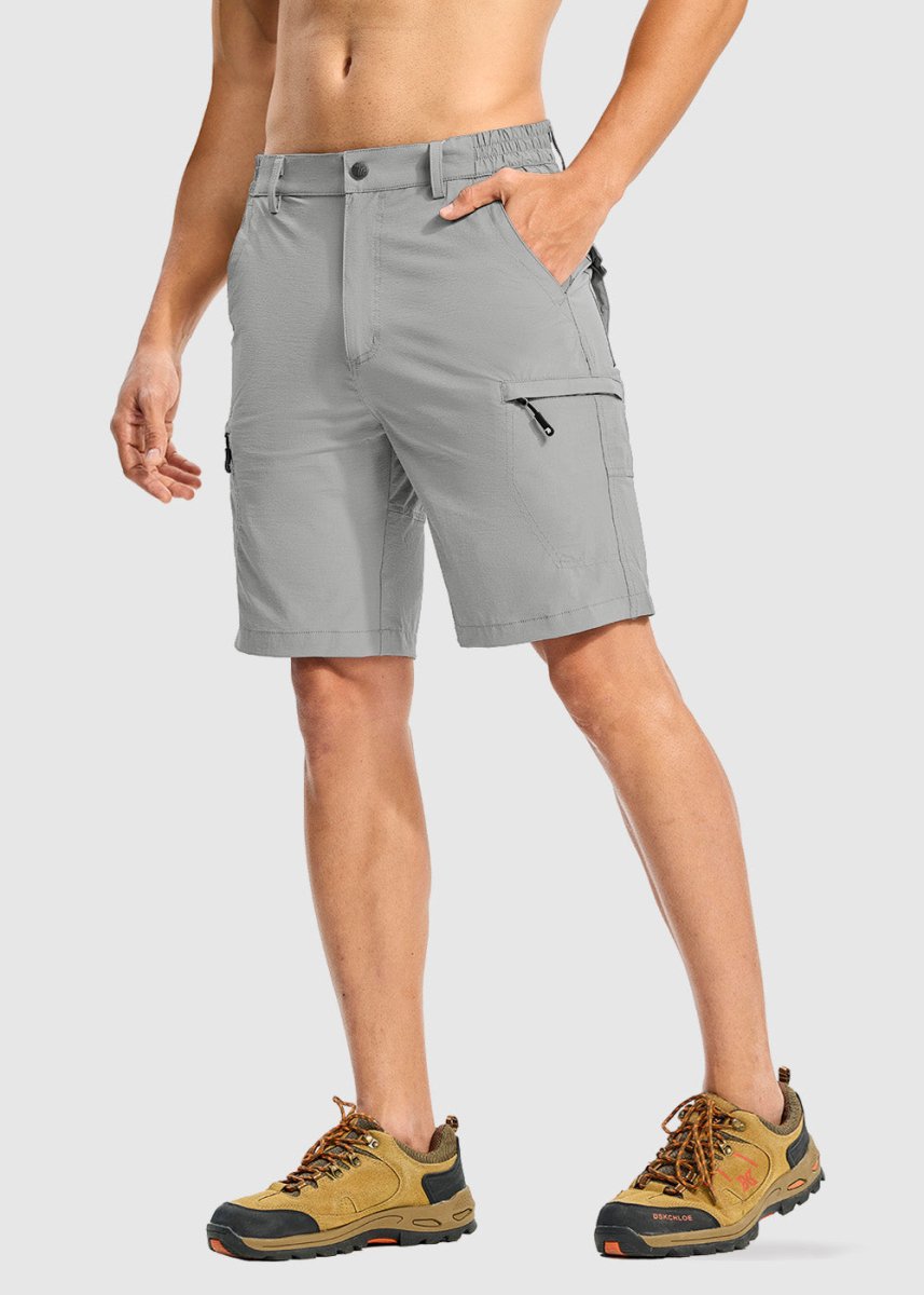 Men's Stretchy Quick Dry Cargo Hiking Shorts - TBMPOY