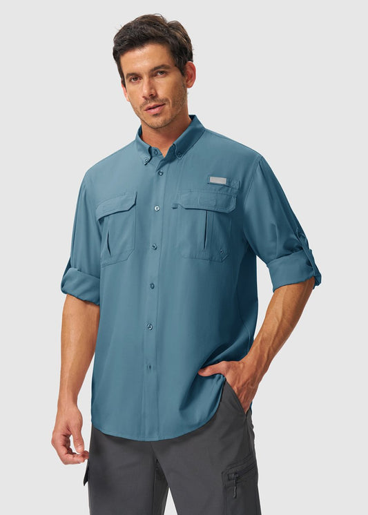 Men's Quick - Dry Multi - Functional Fishing Shirt - TBMPOY