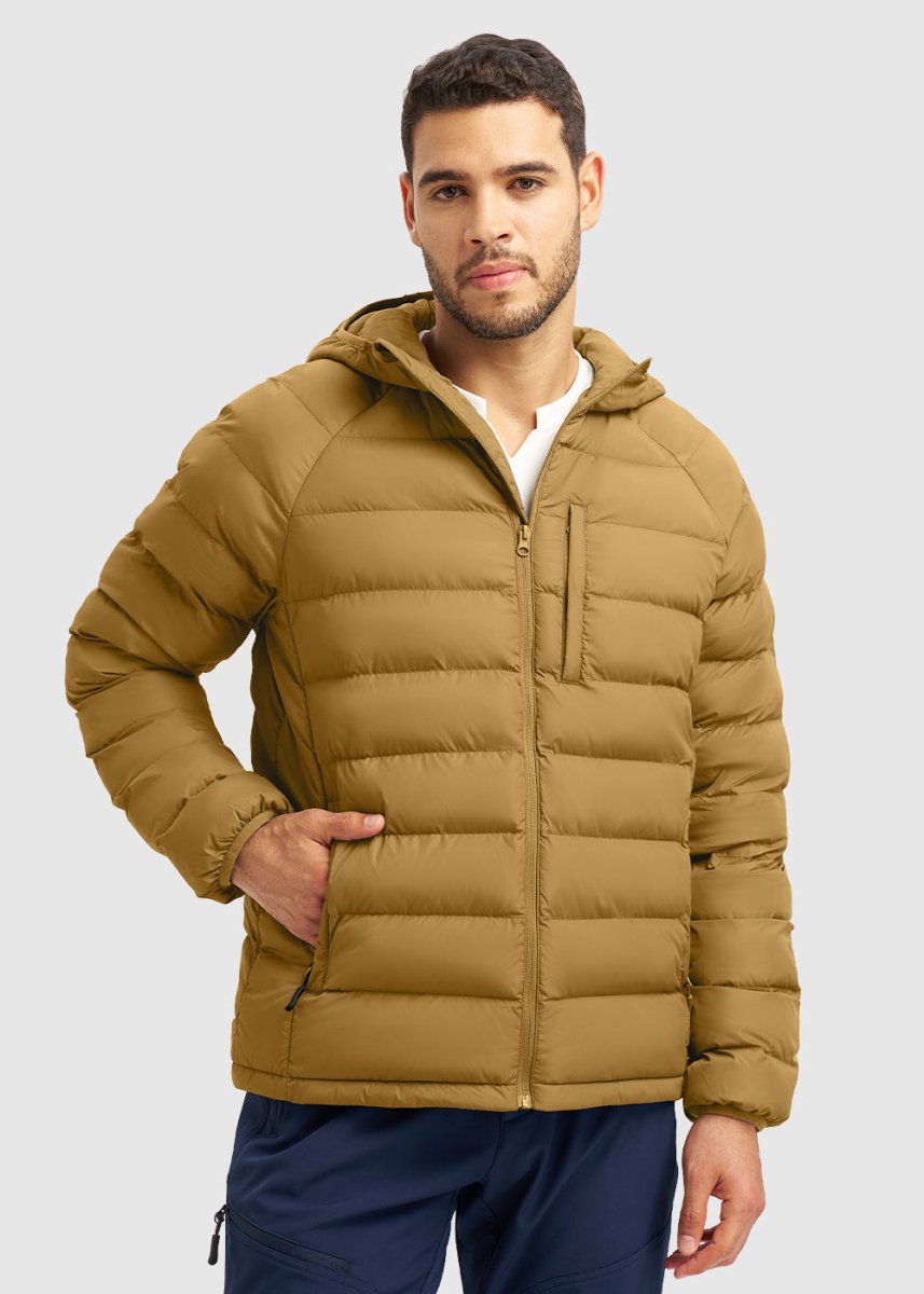 Men's Outdoor Insulated Puffer - Filled Jacket - TBMPOY