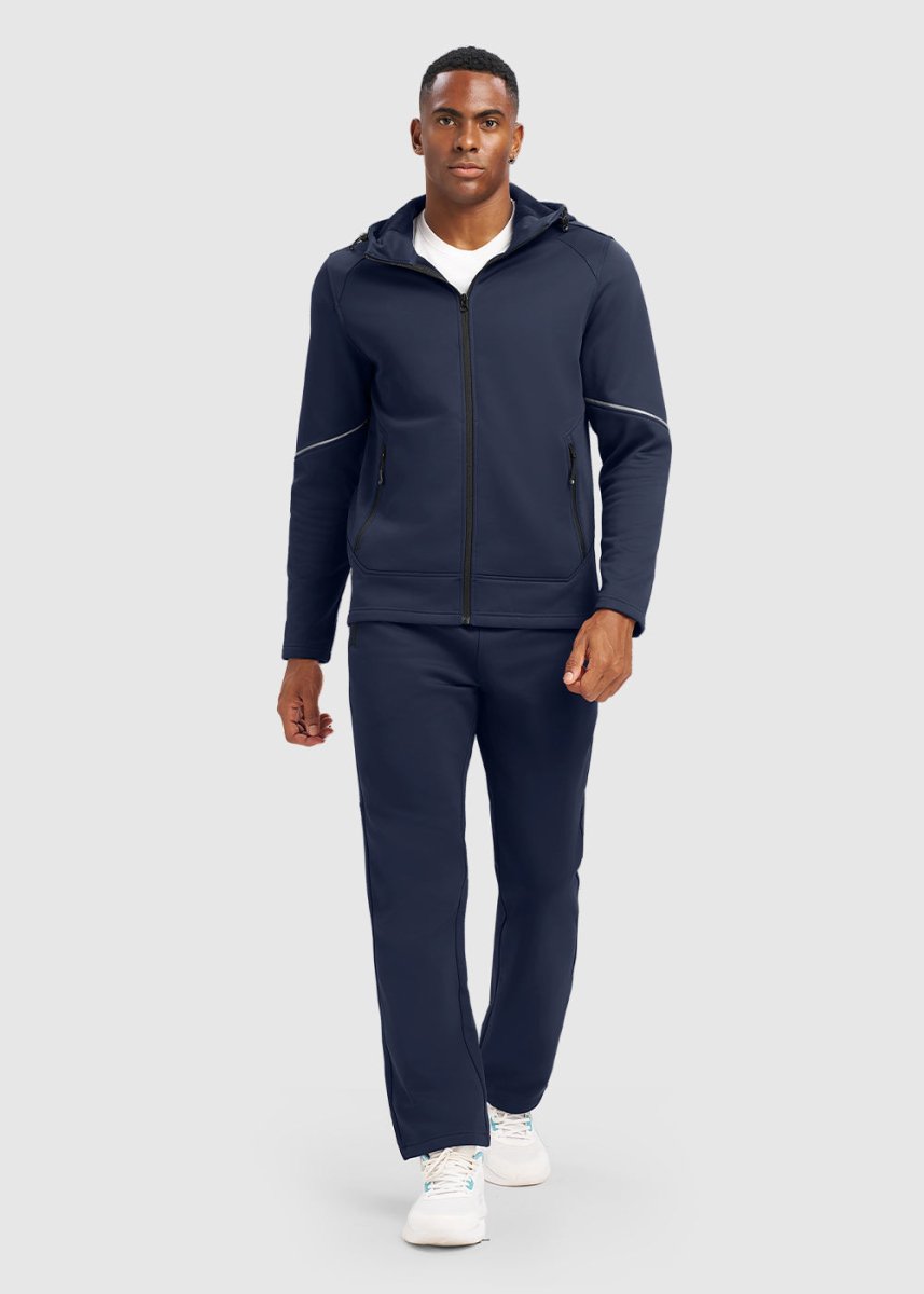 Men's Fleece - Lined Full - Zip Front Training Set - TBMPOY
