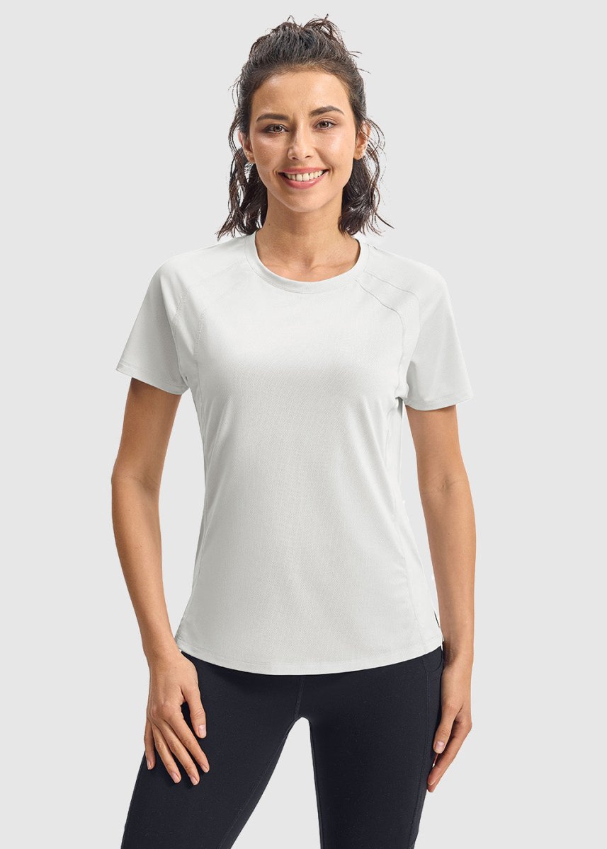 Women's Stretchable Gym Training Shirt - TBMPOY