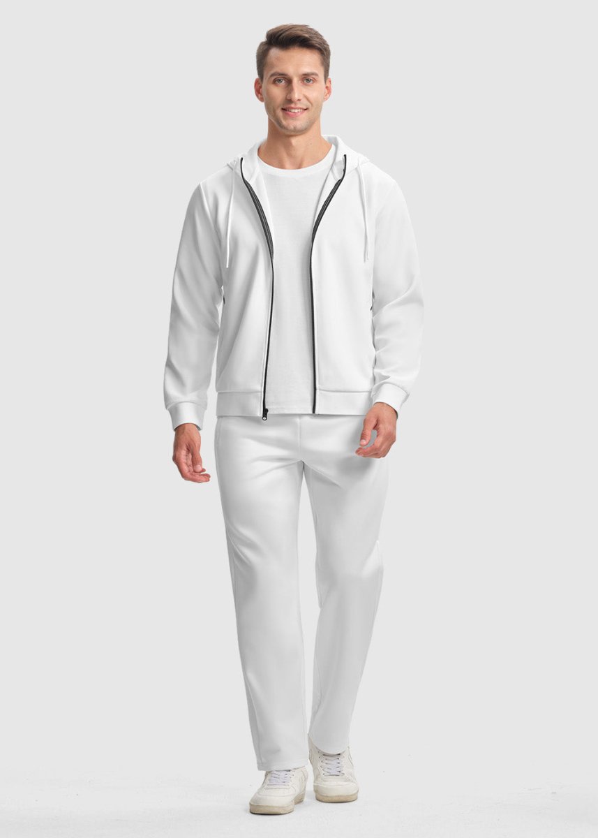 Men's Performance Full Zip Lounge Sets - TBMPOY