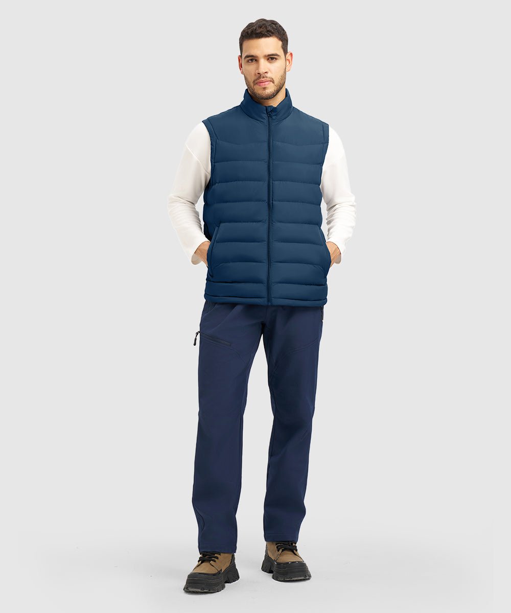 Men's Lightweight Puffer Quilted Sleeveless Jacket - TBMPOY