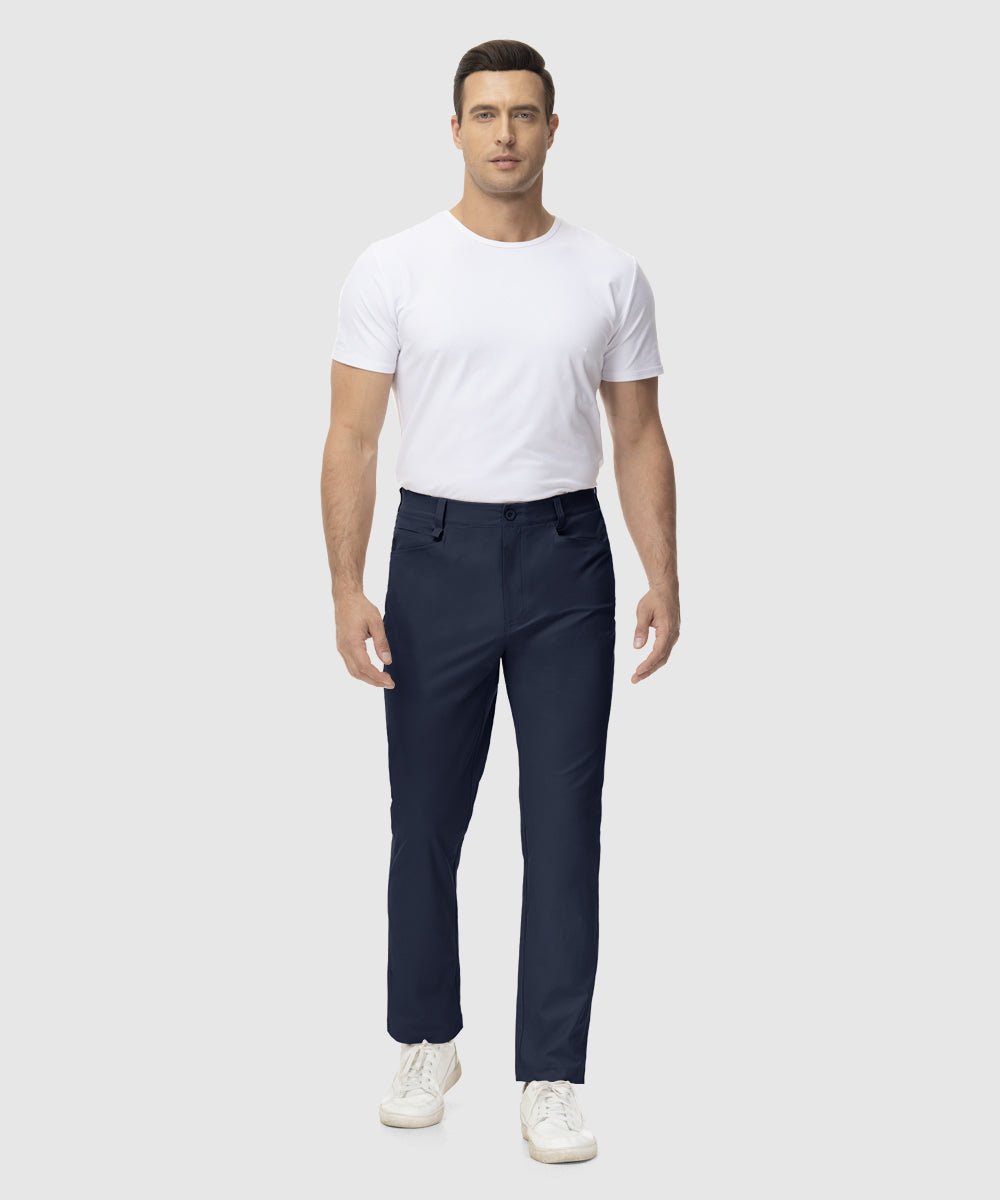 Men's Casual Stretch Work Dress Golf Pants - TBMPOY