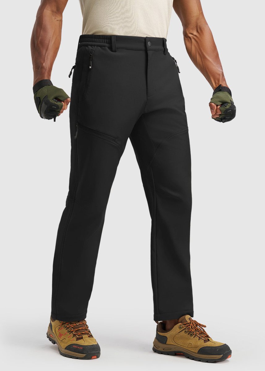 Men's Durable Fleece - Stretch Outdoor Hiking Pants - TBMPOY