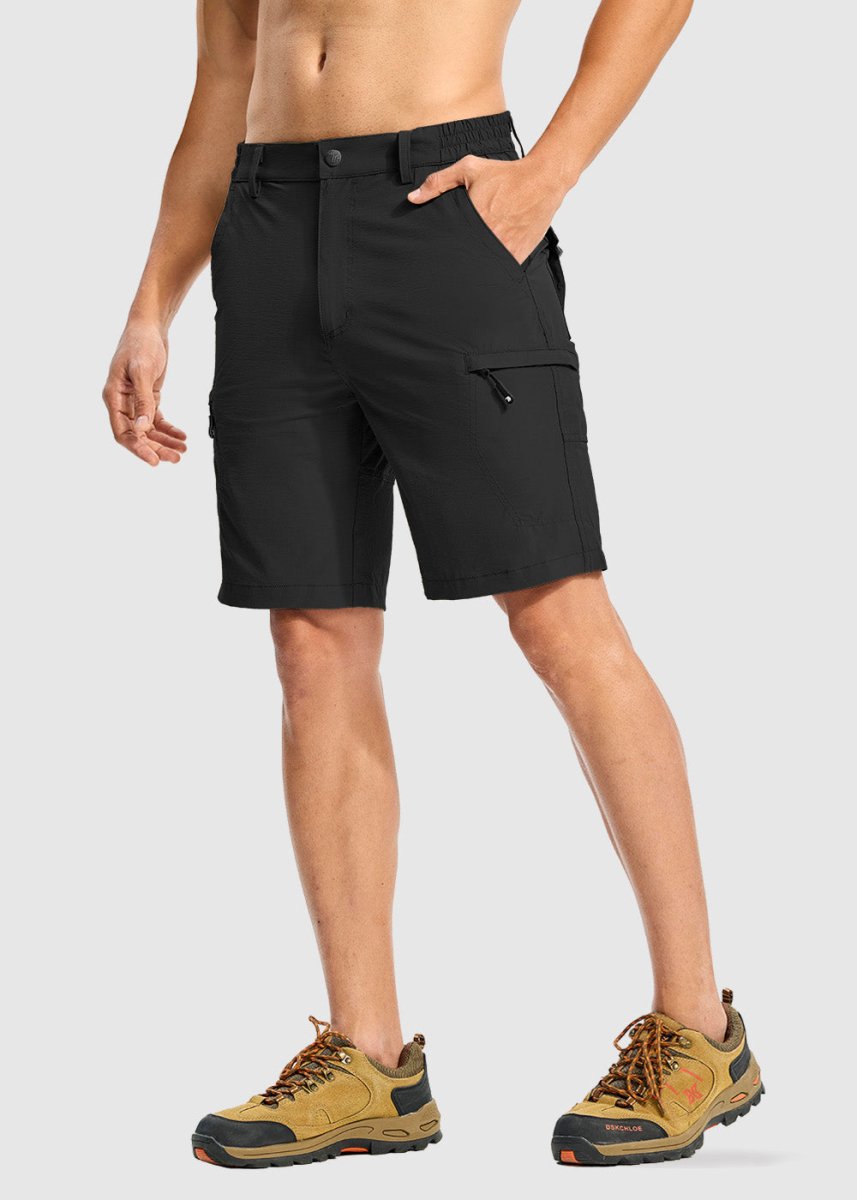 Men's Stretchy Quick Dry Cargo Hiking Shorts - TBMPOY