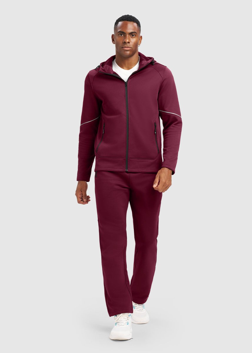Men's Fleece - Lined Full - Zip Front Training Set - TBMPOY