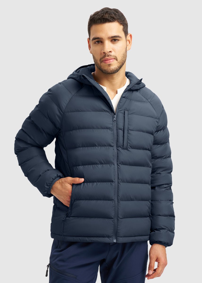 Men's Outdoor Insulated Puffer - Filled Jacket - TBMPOY
