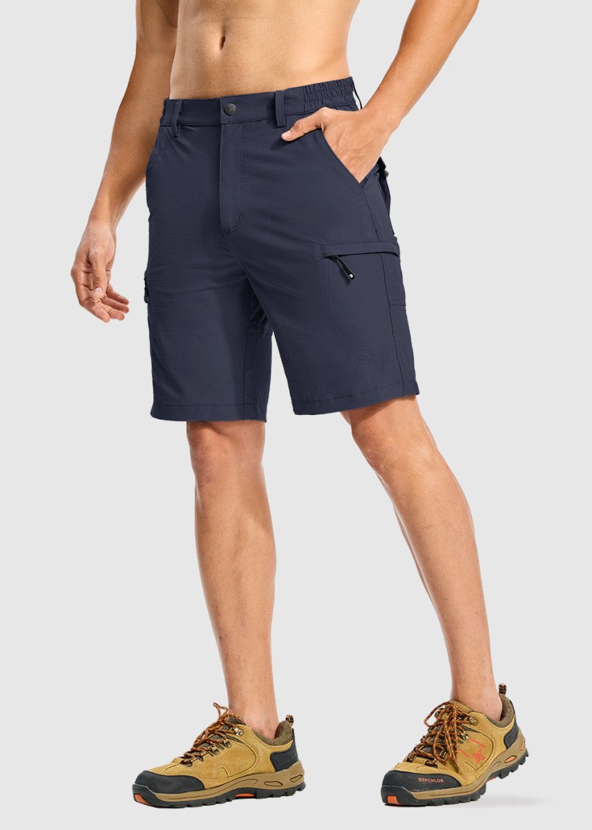 Men's Stretchy Quick Dry Cargo Hiking Shorts - TBMPOY
