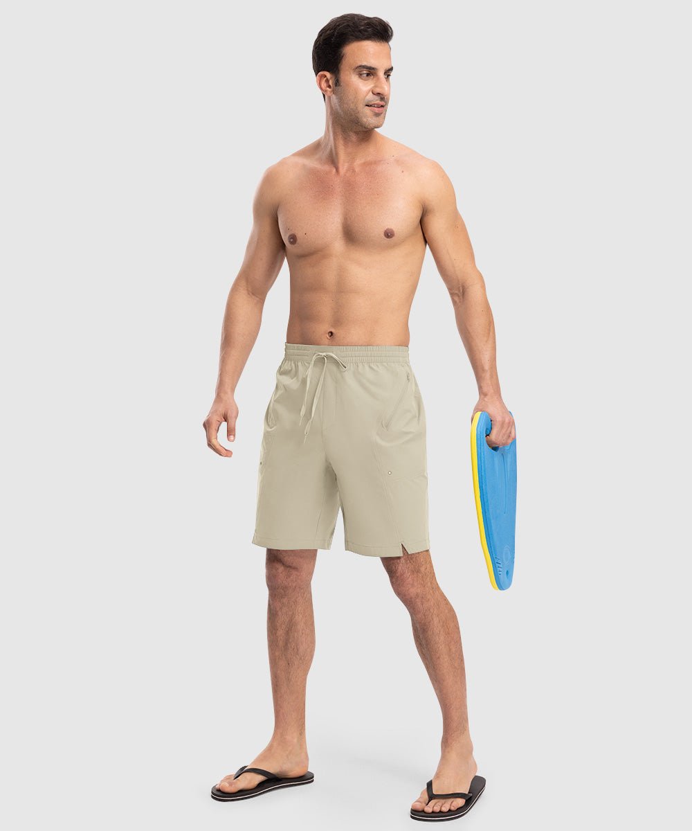 Men's UPF50+ Quick Dry Swim Board Shorts - TBMPOY