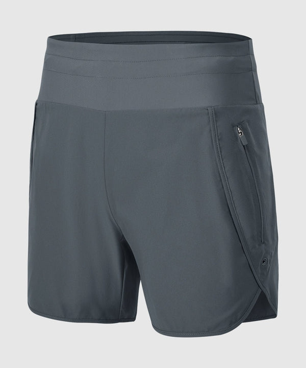 Women's 5" High Waisted Swim Board Shorts - TBMPOY