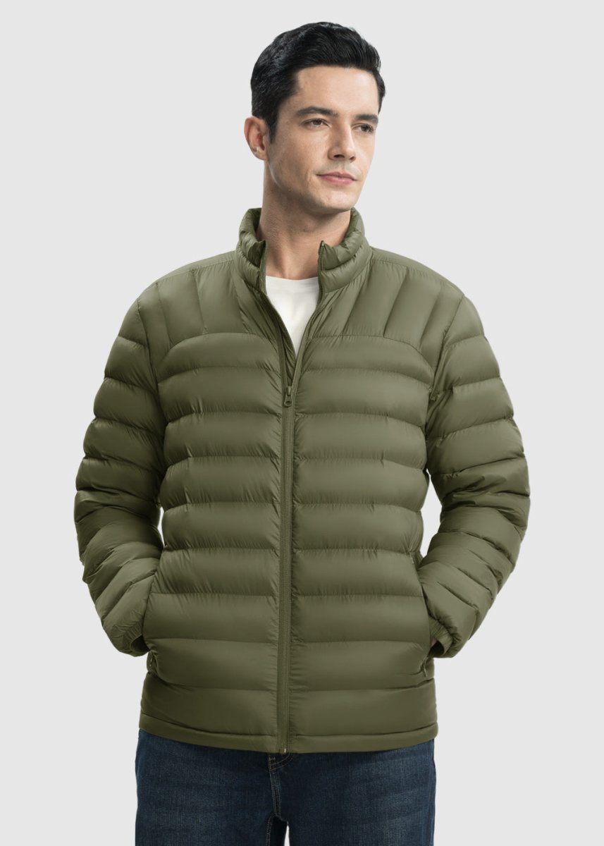 Men's Microlight Down Soft Jacket - TBMPOY