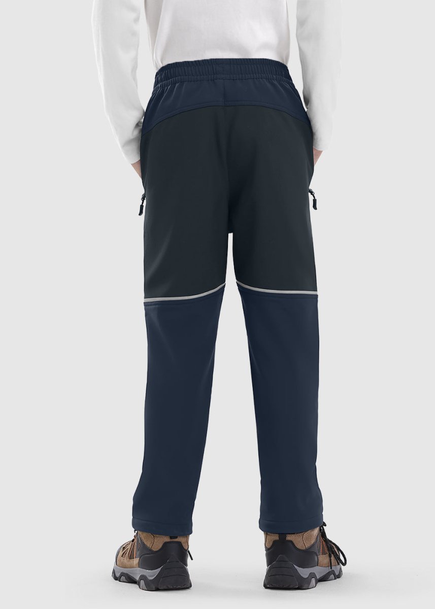 Boys' Outdoor Fleece - Lined Hiking Pants - TBMPOY