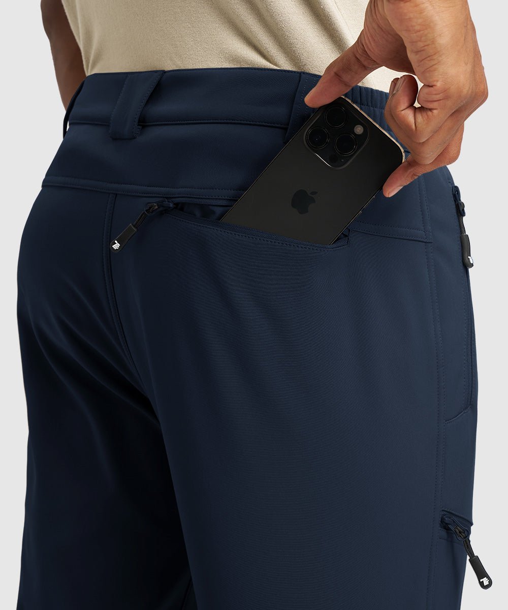 Men's Durable Fleece - Stretch Outdoor Hiking Pants - TBMPOY