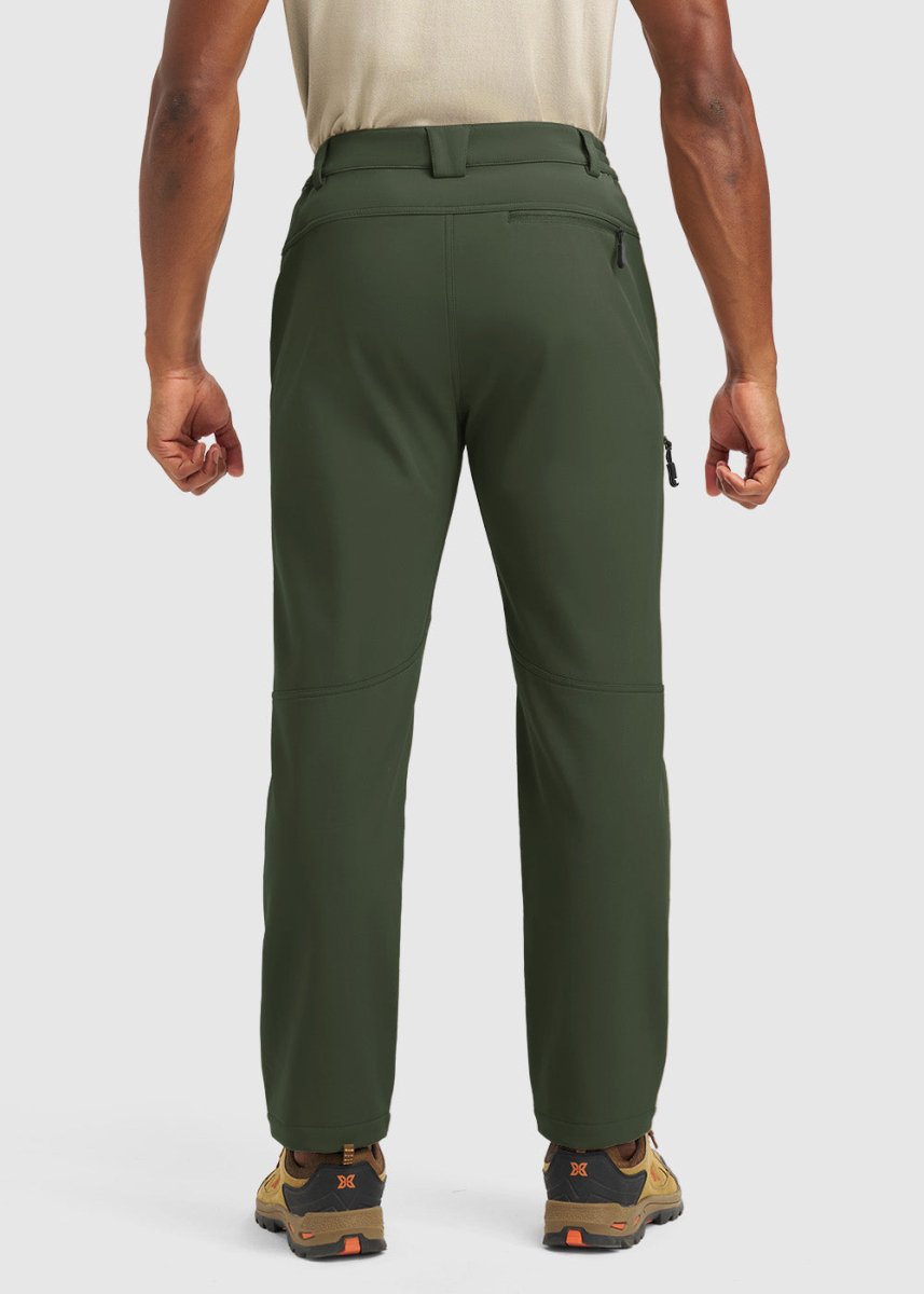 Men's Durable Fleece - Stretch Outdoor Hiking Pants - TBMPOY