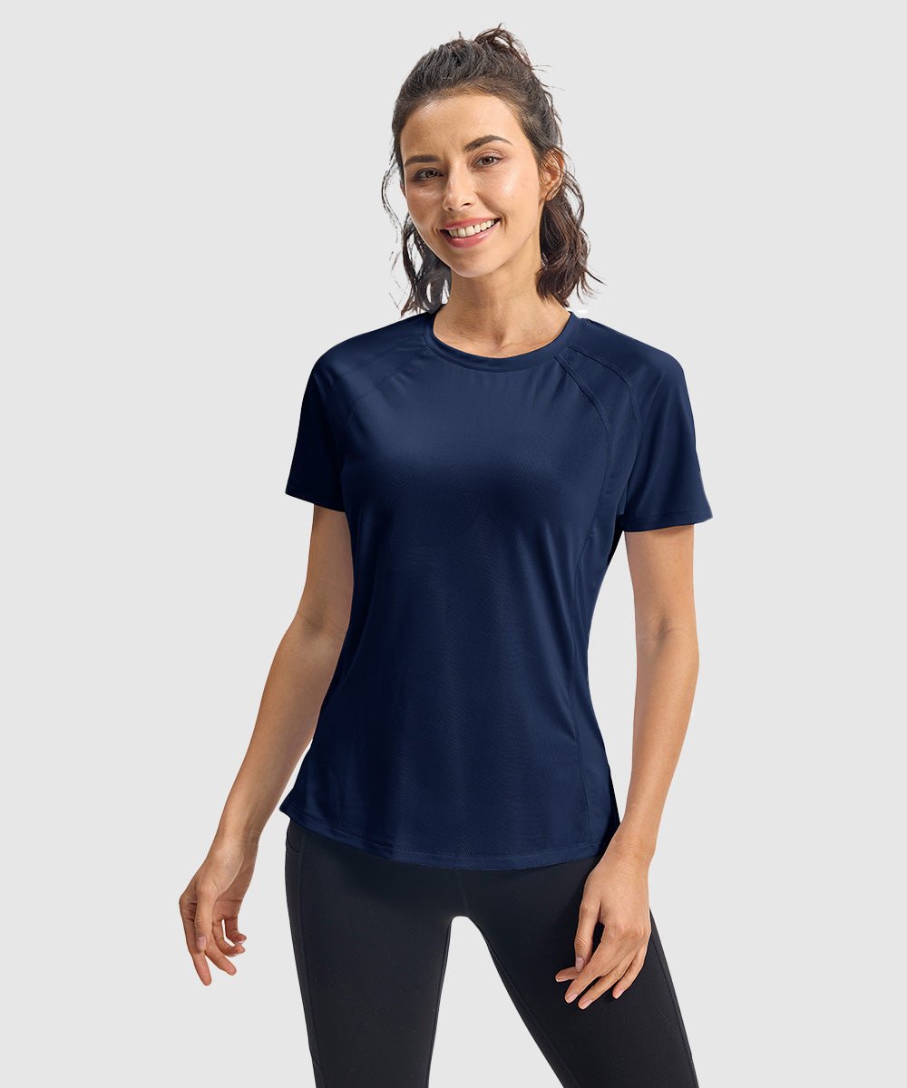 Women's Stretchable Gym Training Shirt - TBMPOY