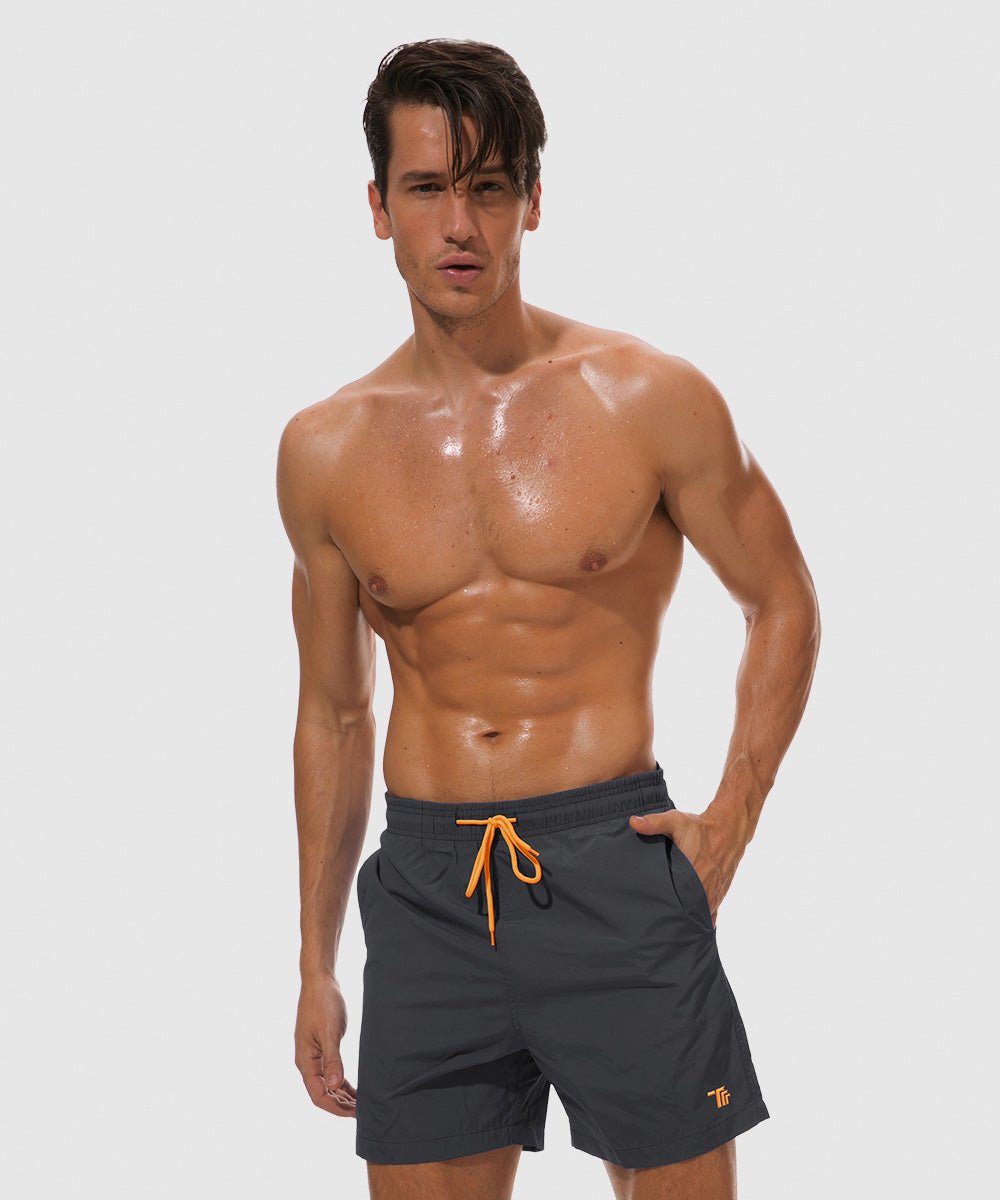 Men's Quick Dry Beach Shorts Swim Trunks - TBMPOY