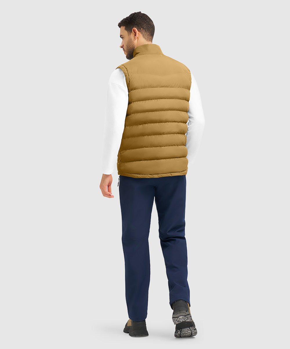 Men's Lightweight Puffer Quilted Sleeveless Jacket - TBMPOY