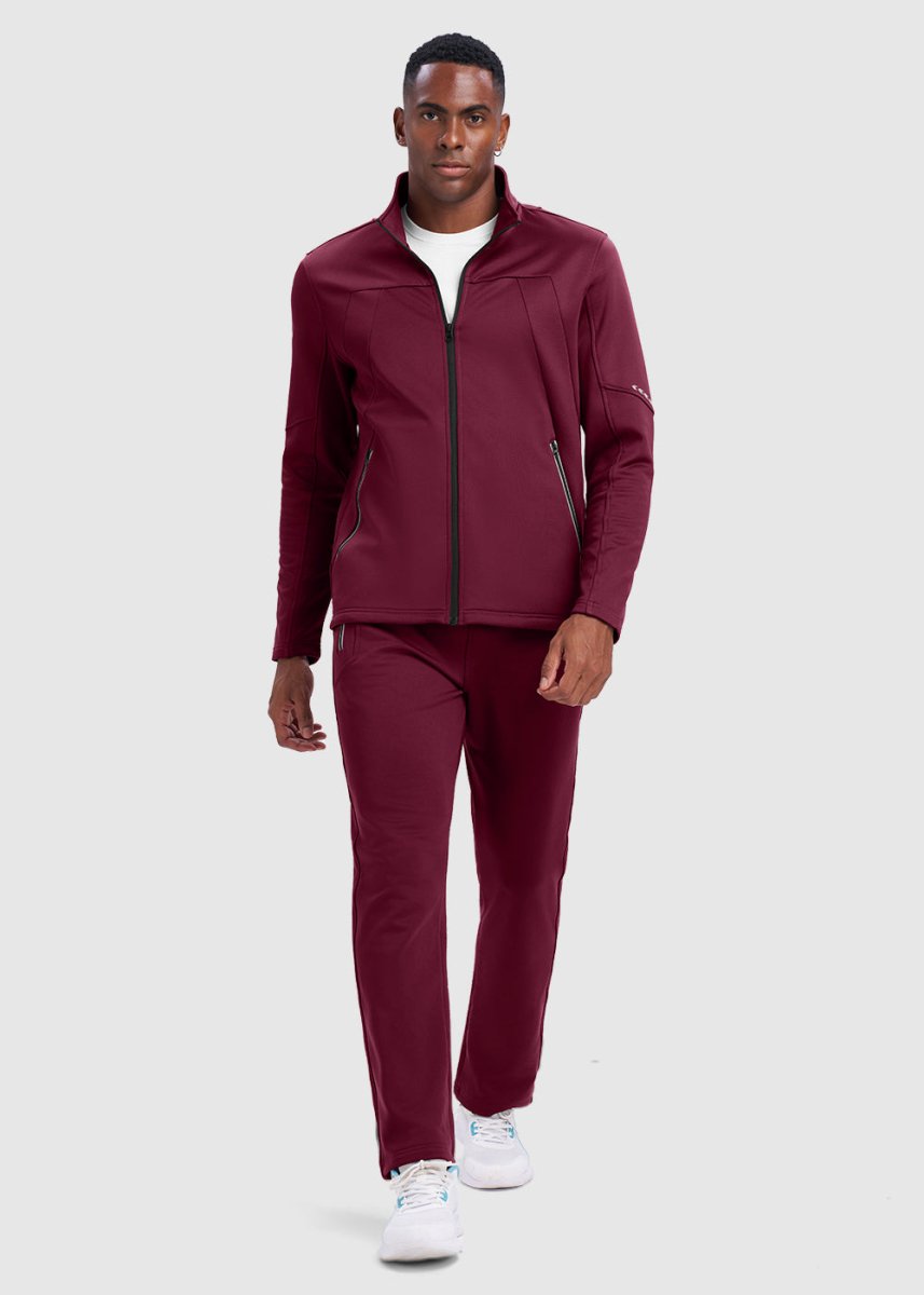 Men's Stand Collar Cold - proof Running Fitness Suit - TBMPOY