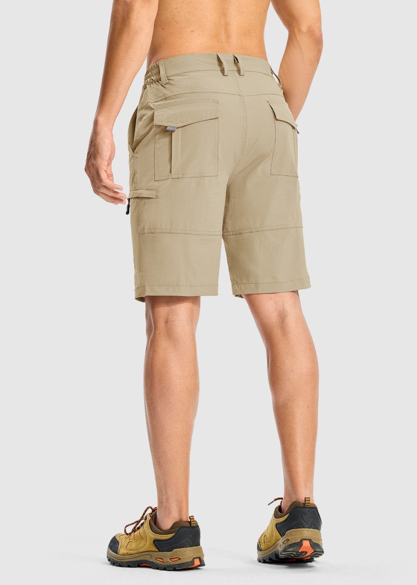 Men's Stretchy Quick Dry Cargo Hiking Shorts - TBMPOY