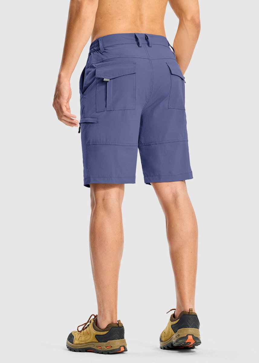 Men's Stretchy Quick Dry Cargo Hiking Shorts - TBMPOY
