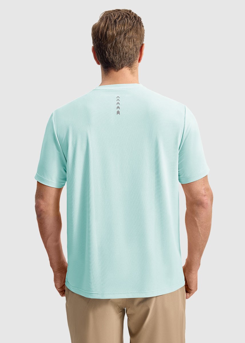 Men's Reflective Running Shirts - TBMPOY