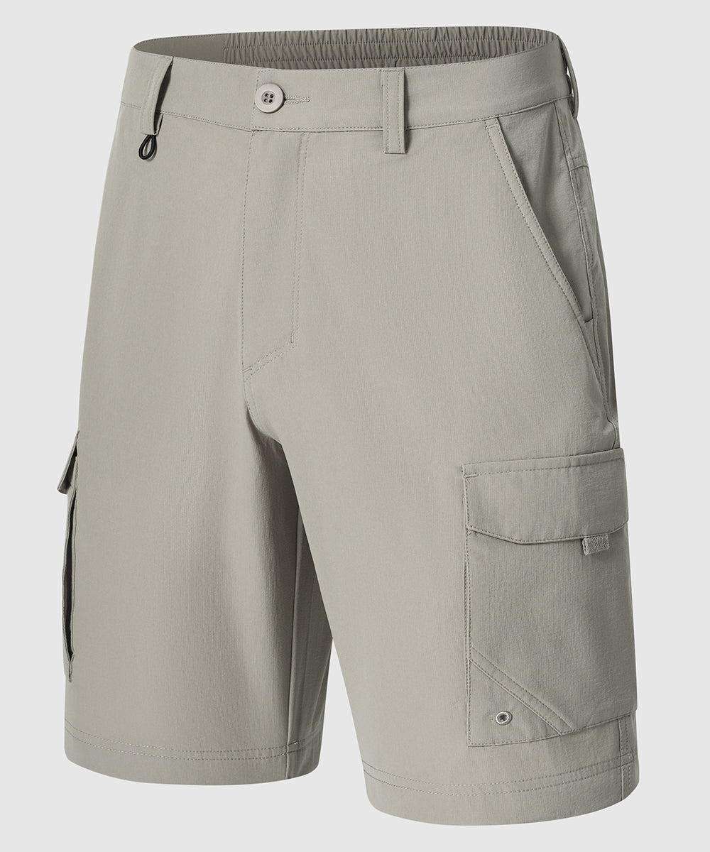 Men's 9‘’ Outdoor Stretch Waterproof Workwear Hiking Shorts - TBMPOY