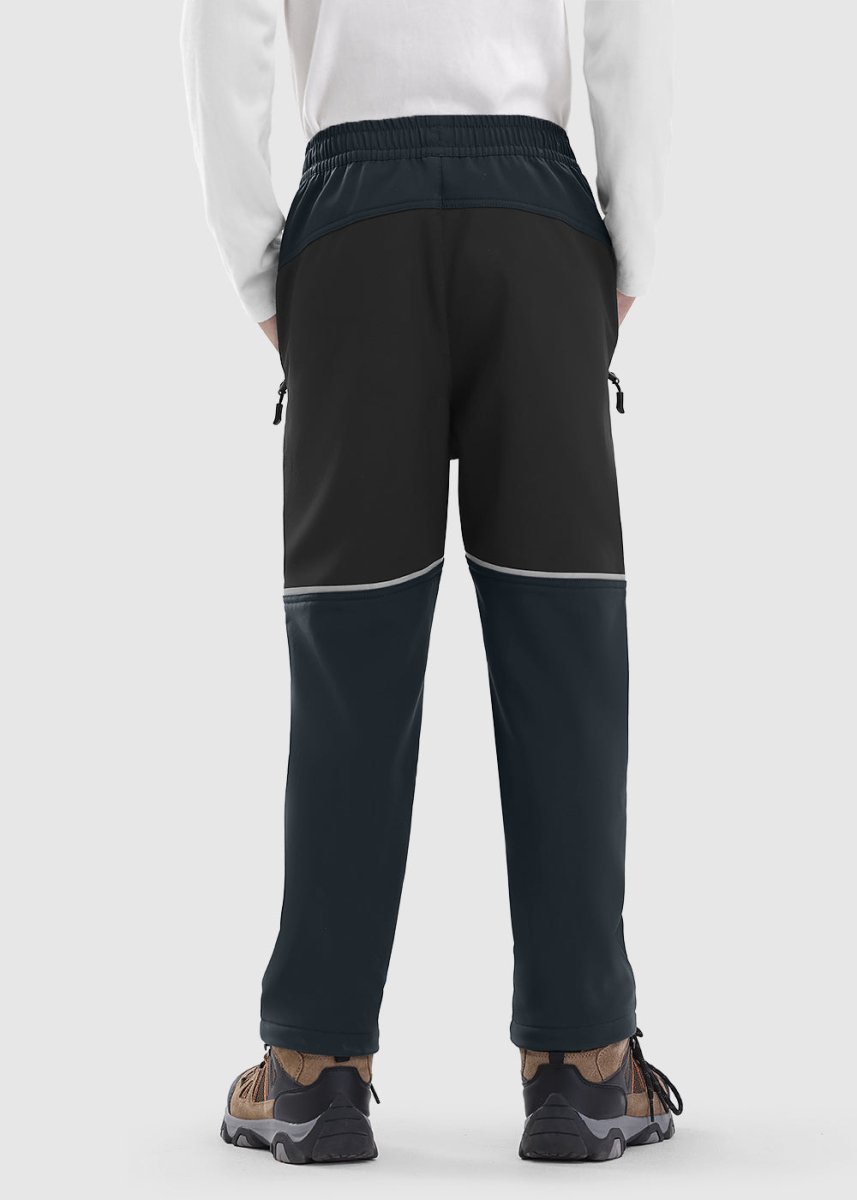 Boys' Outdoor Fleece - Lined Hiking Pants - TBMPOY
