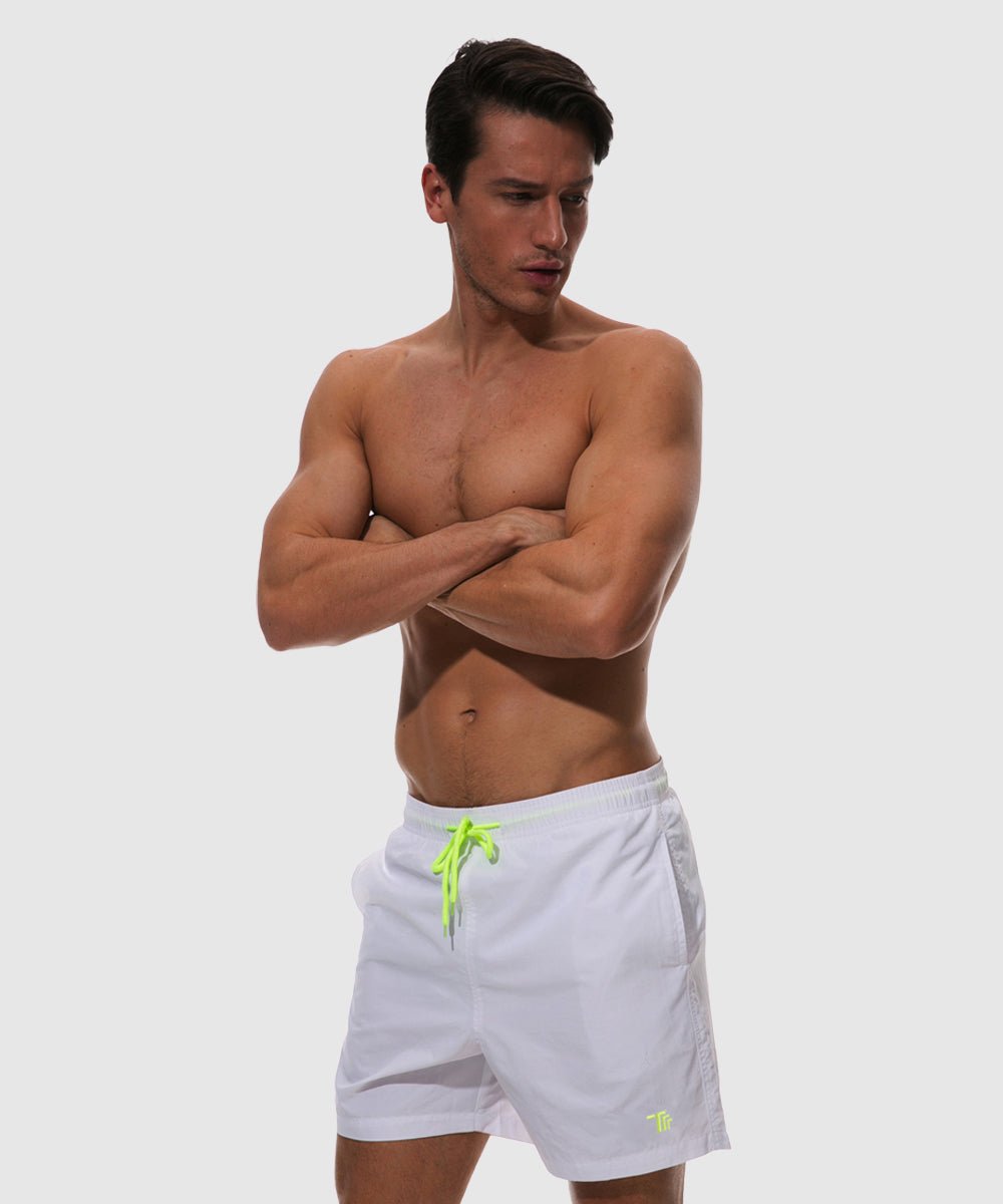 Men's Quick Dry Beach Shorts Swim Trunks - TBMPOY