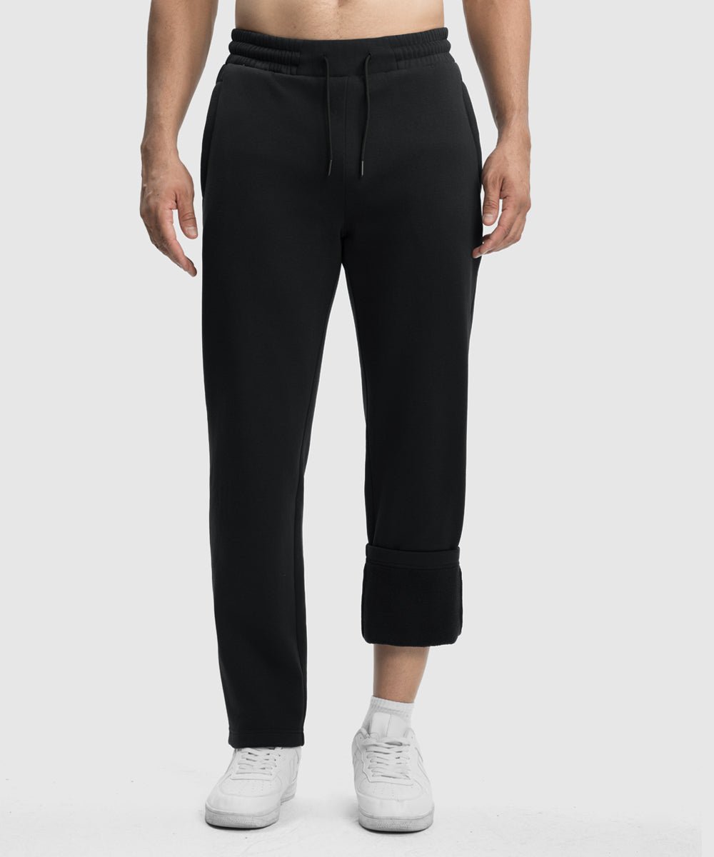 Men's Cotton Polyester Polar Fleece Sweatpants - TBMPOY