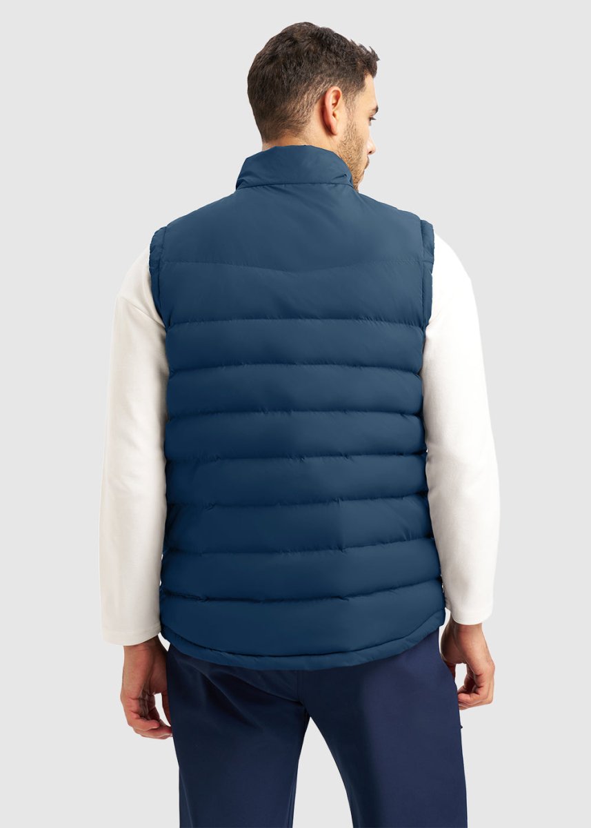 Men's Lightweight Puffer Quilted Sleeveless Jacket - TBMPOY