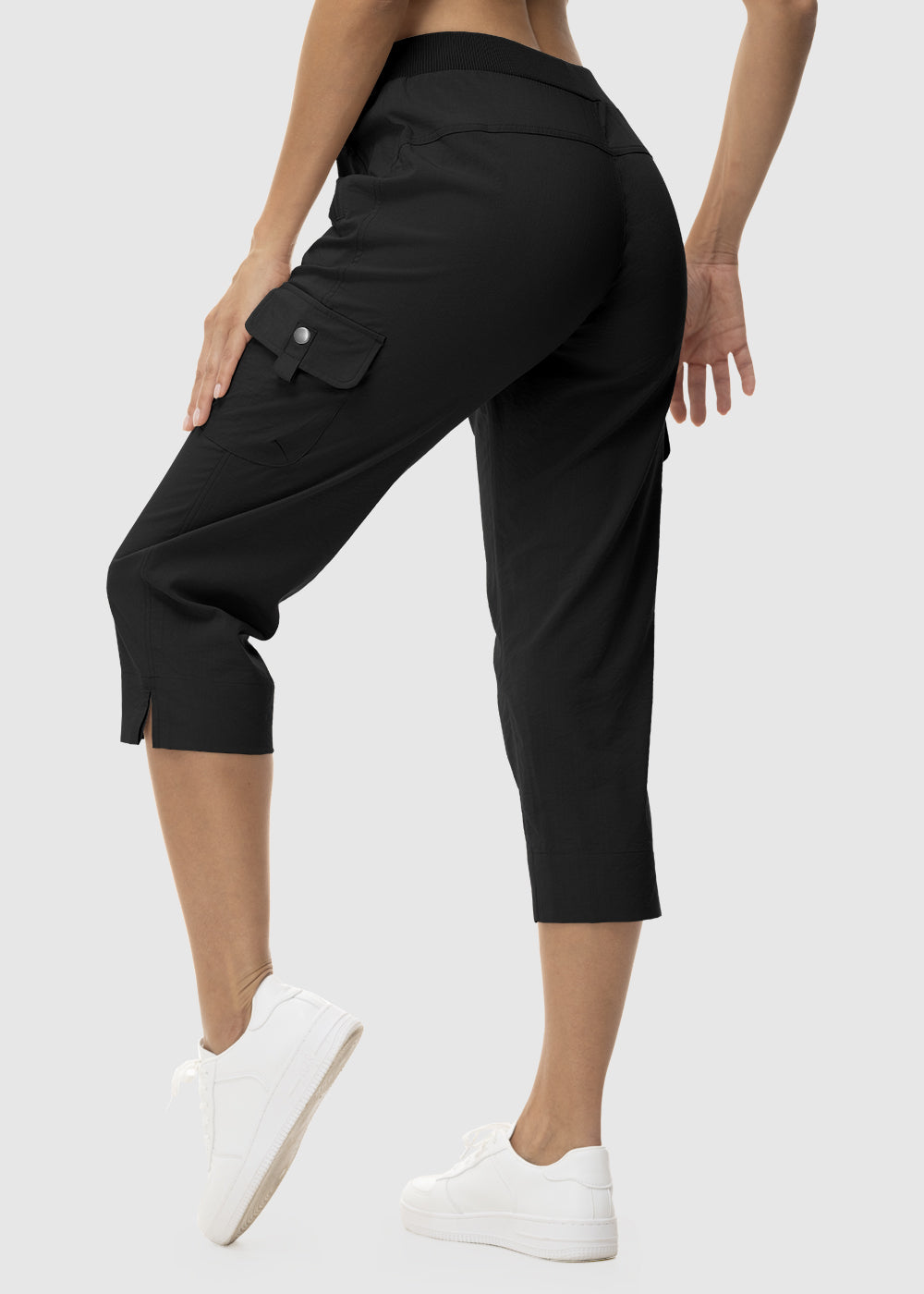 Women's Outdoor Athletic Travel Casual Cropped Pants - TBMPOY