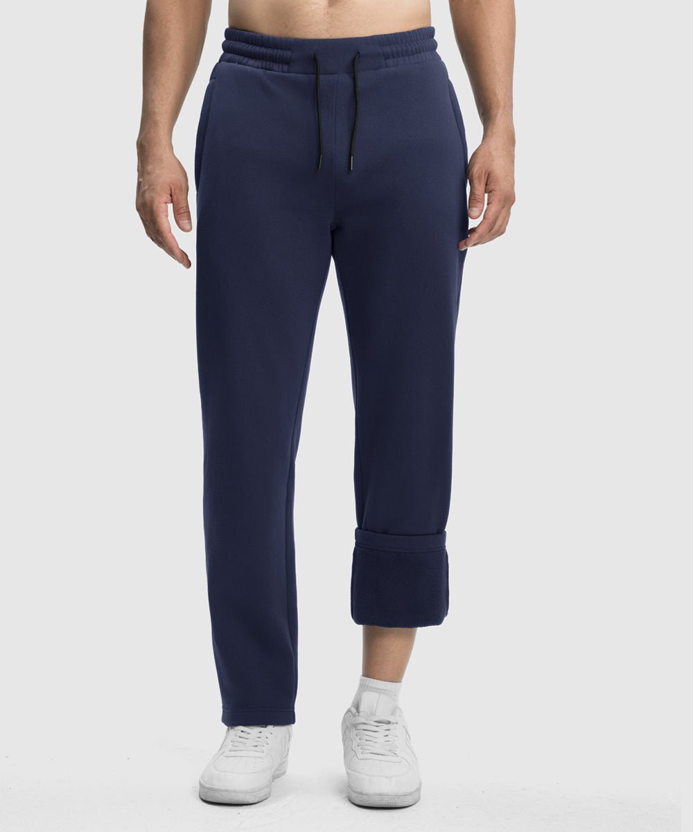 Men's Cotton Polyester Polar Fleece Sweatpants - TBMPOY