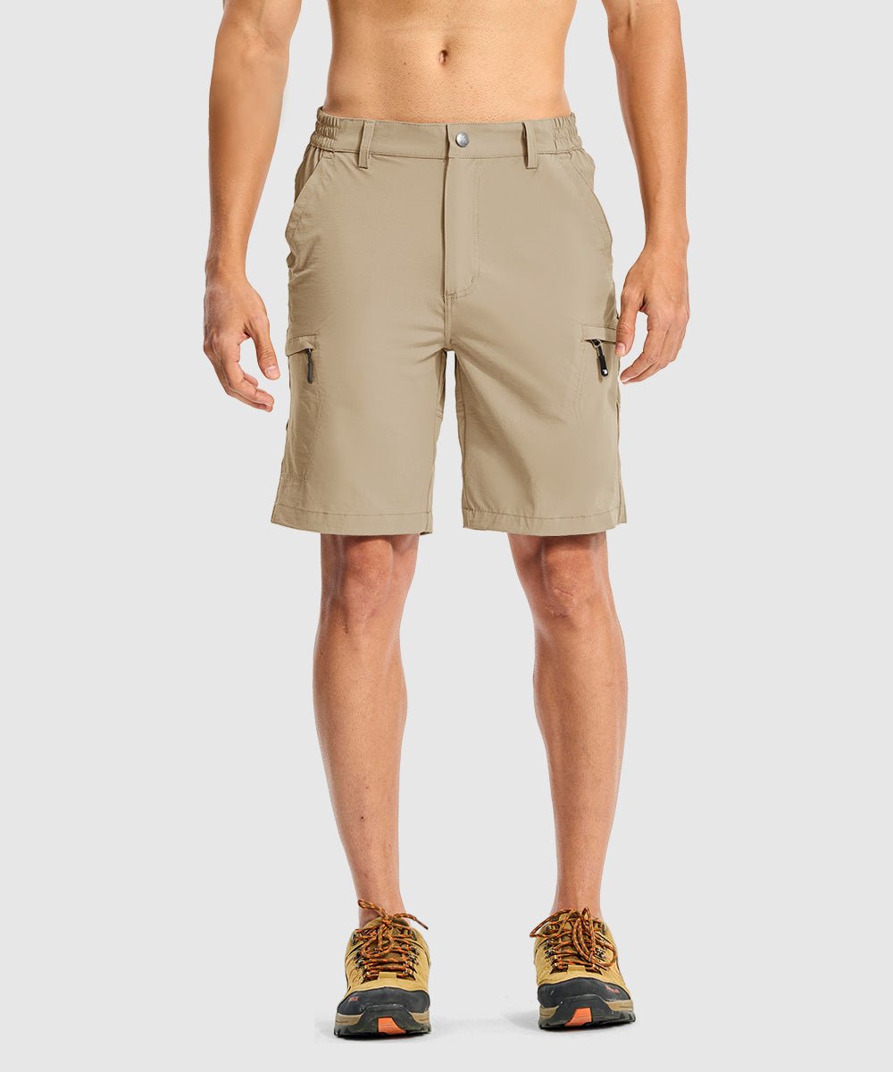 Men's Stretchy Quick Dry Cargo Hiking Shorts - TBMPOY