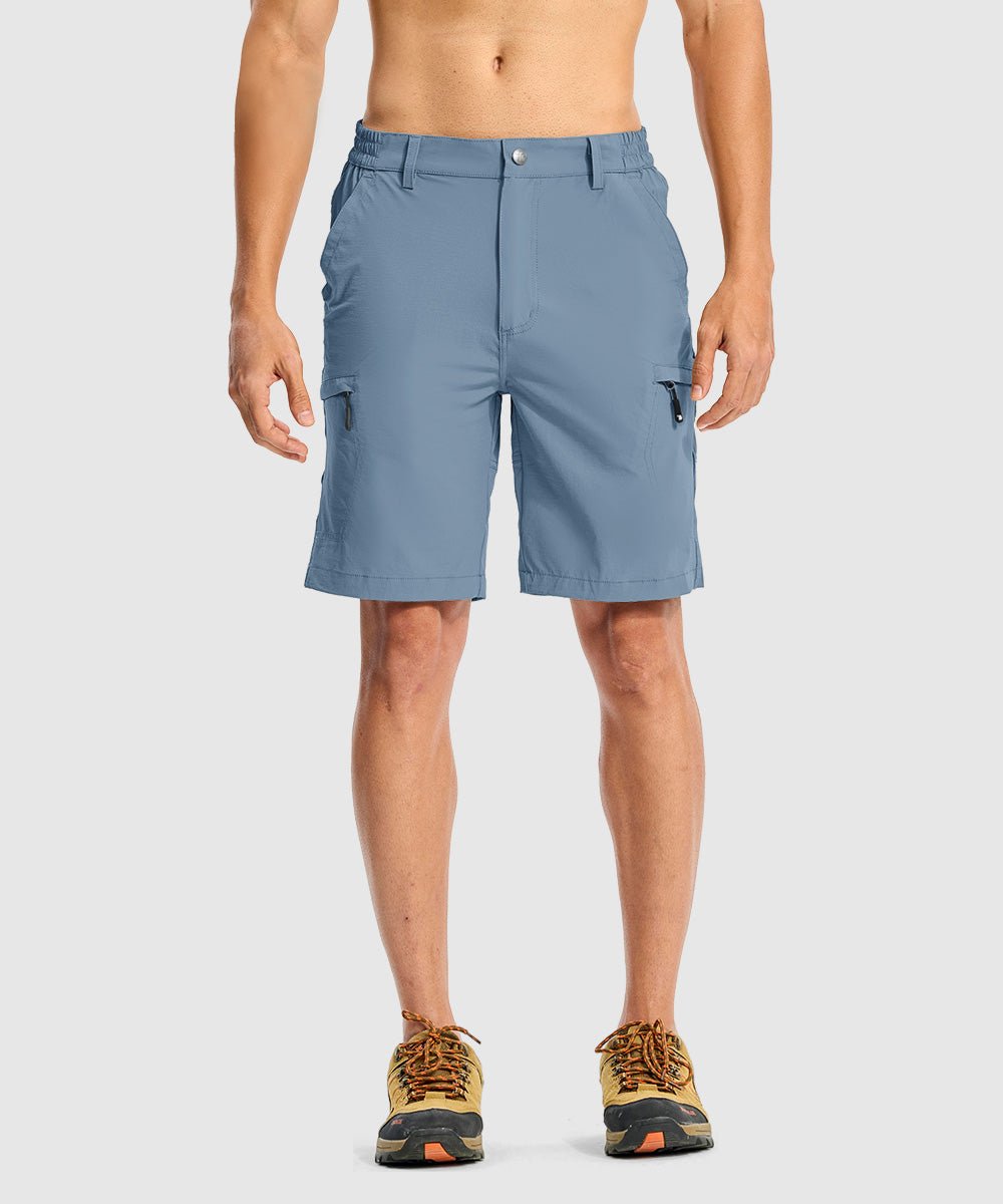 Men's Stretchy Quick Dry Cargo Hiking Shorts - TBMPOY