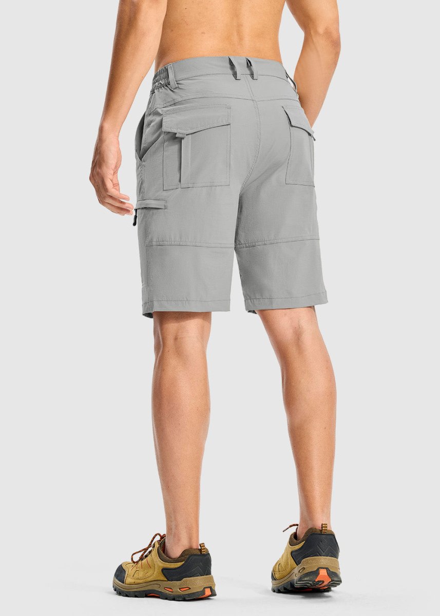 Men's Stretchy Quick Dry Cargo Hiking Shorts - TBMPOY
