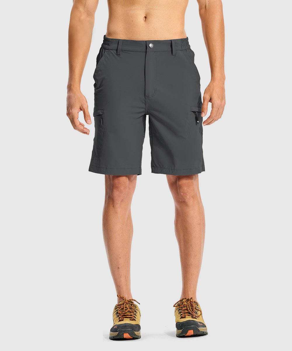 Men's Stretchy Quick Dry Cargo Hiking Shorts - TBMPOY