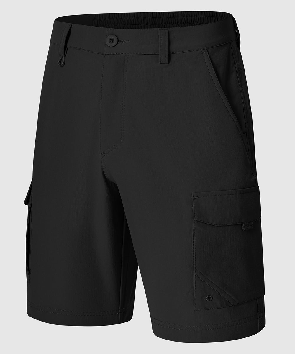 Men's 9‘’ Outdoor Stretch Waterproof Workwear Hiking Shorts - TBMPOY