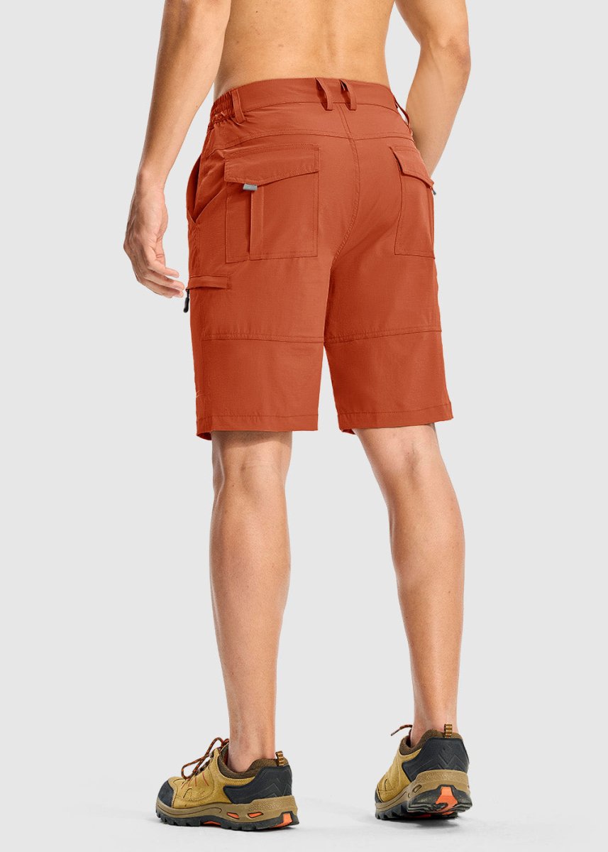 Men's Stretchy Quick Dry Cargo Hiking Shorts - TBMPOY