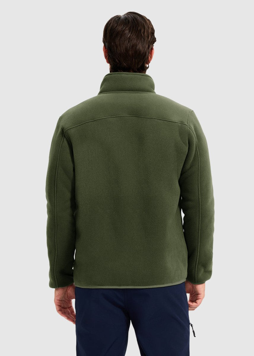 Men's Chest Pocket Fleece Jacket - TBMPOY